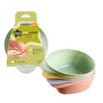 Tommee Tippee Easiscoop Feeding Bowl, 4Pcs