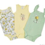 Sunnozy Bodysuits, 3Pcs