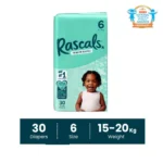 Rascal Premium Diapers, Size 6